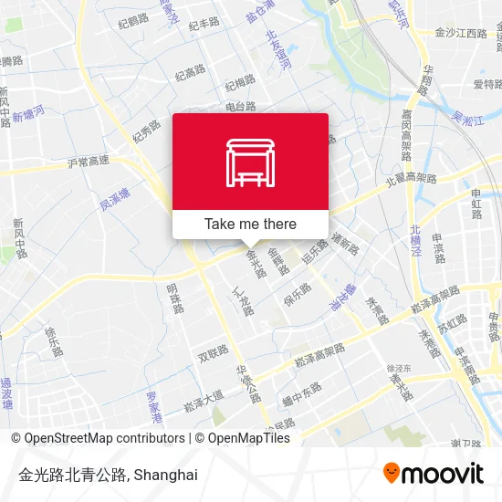 金光路北青公路 map