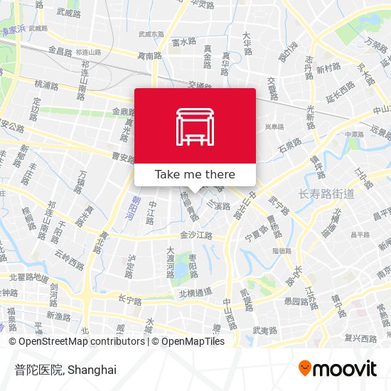 普陀医院 map
