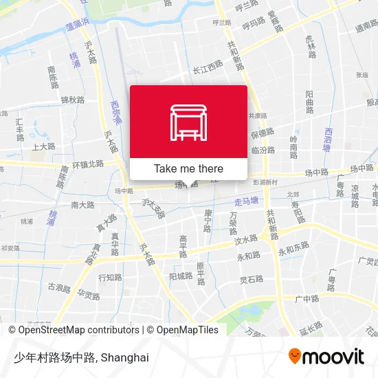 少年村路场中路 map