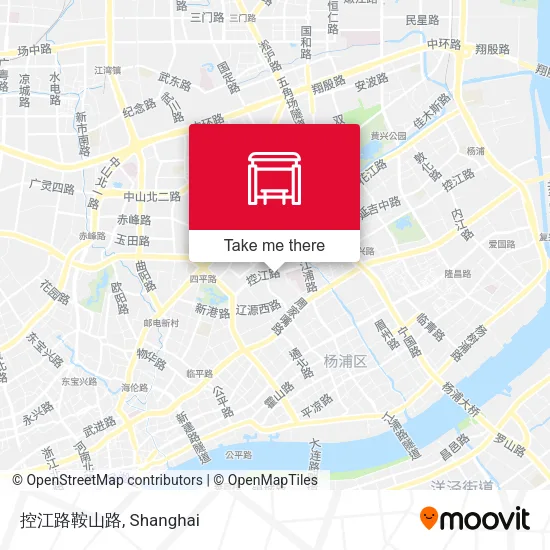 控江路鞍山路 map