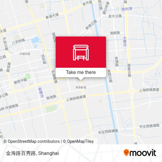 金海路百秀路 map