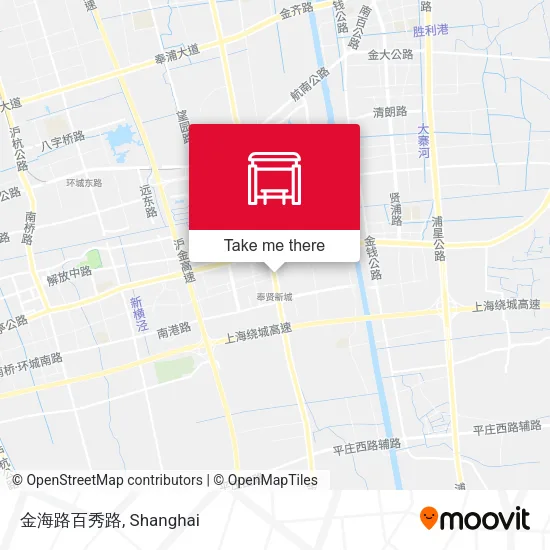金海路百秀路 map