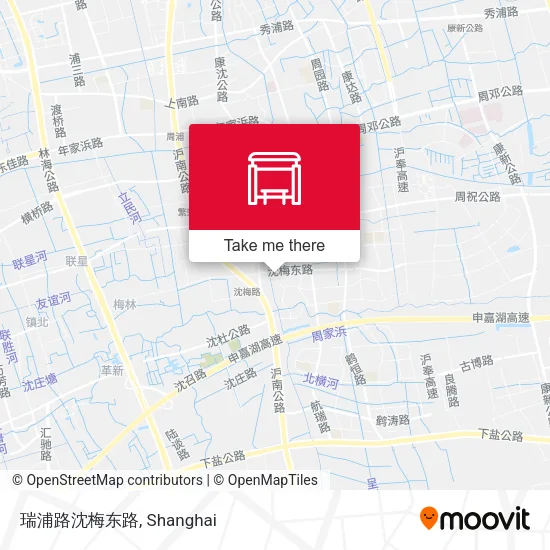 瑞浦路沈梅东路 map