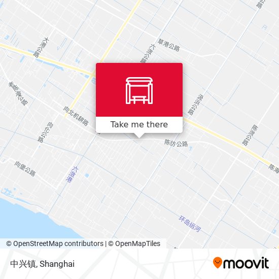 中兴镇 map