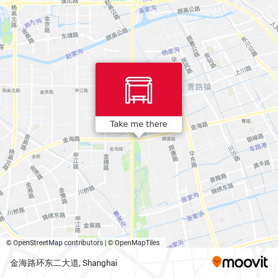 金海路环东二大道 map