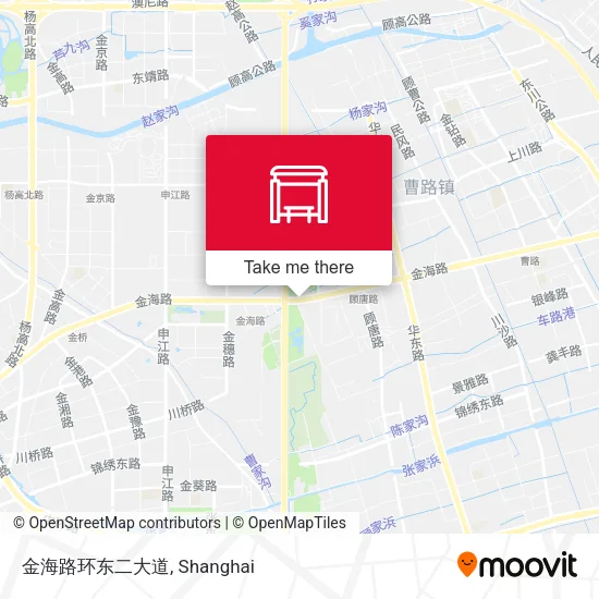 金海路环东二大道 map