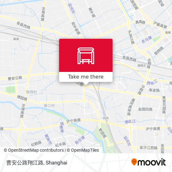 曹安公路翔江路 map