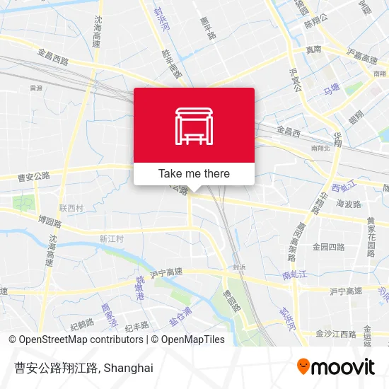 曹安公路翔江路 map