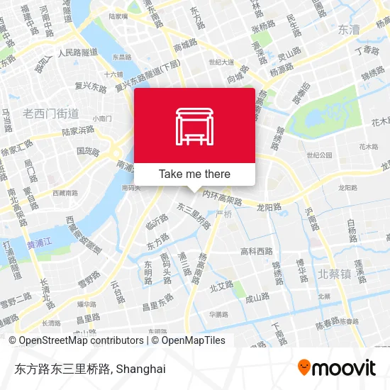 东方路东三里桥路 map