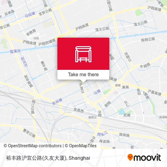 裕丰路沪宜公路(久友大厦) map