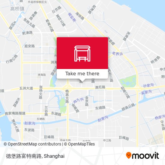 德堡路富特南路 map