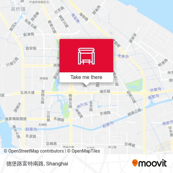 德堡路富特南路 map