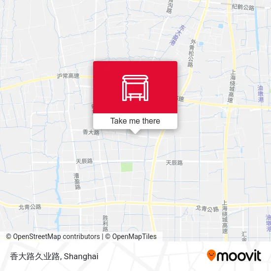 香大路久业路 map
