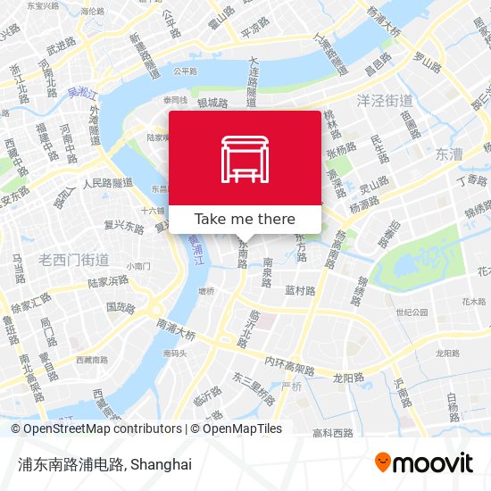 浦东南路浦电路 map