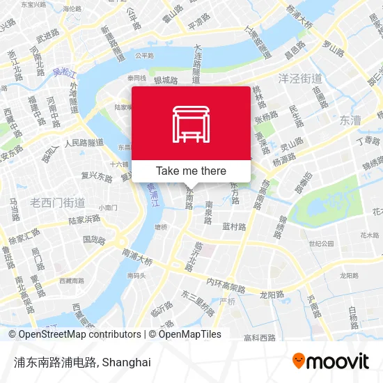 浦东南路浦电路 map