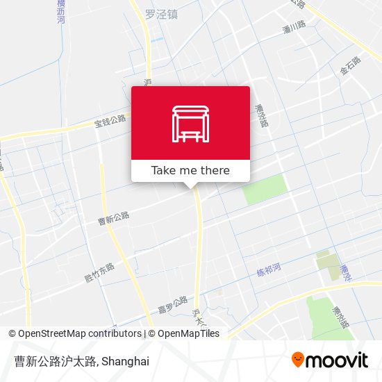 曹新公路沪太路 map