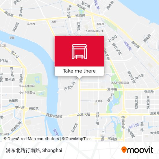 浦东北路行南路 map