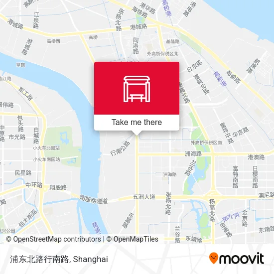 浦东北路行南路 map