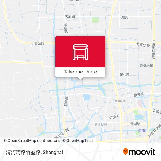 清河湾路竹盈路 map