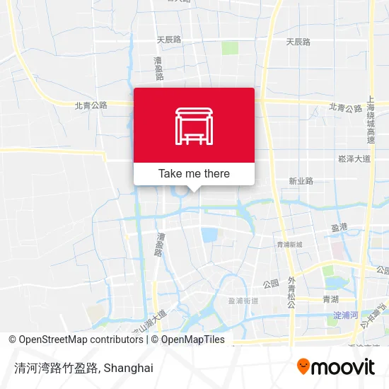 清河湾路竹盈路 map