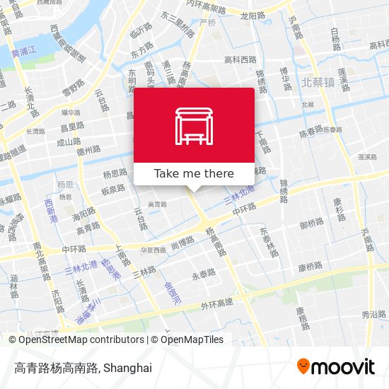 高青路杨高南路 map