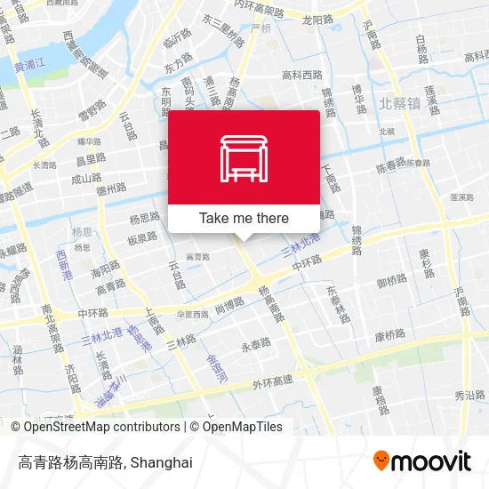 高青路杨高南路 map