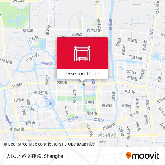 人民北路文翔路 map
