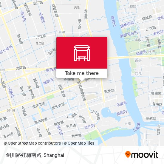 剑川路虹梅南路 map
