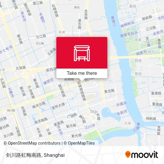 剑川路虹梅南路 map