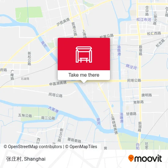 张庄村 map
