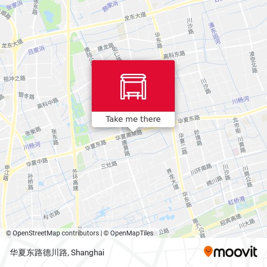 华夏东路德川路 map