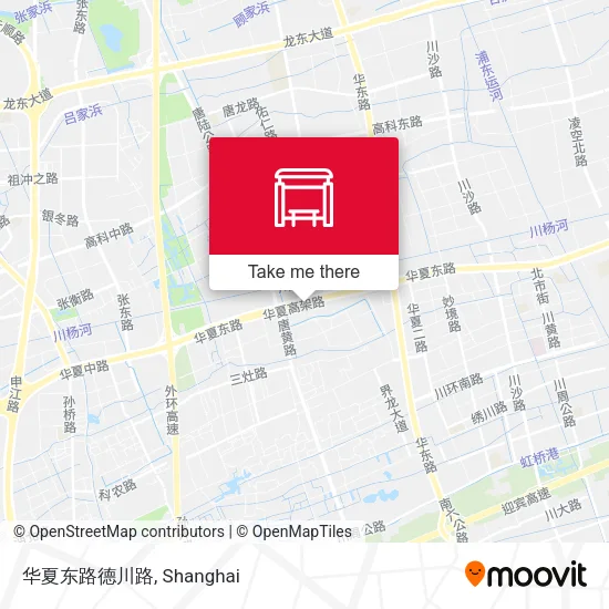 华夏东路德川路 map