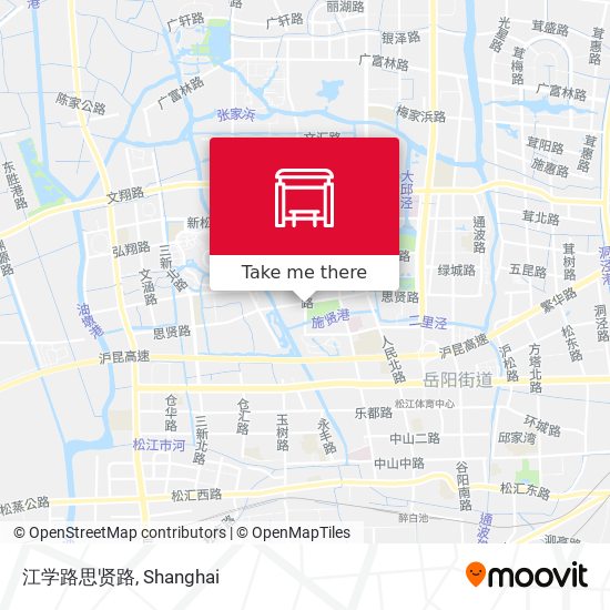江学路思贤路 map