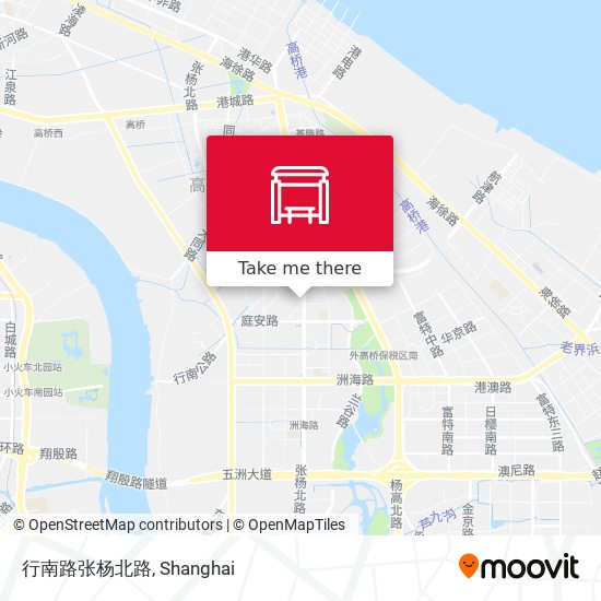 行南路张杨北路 map