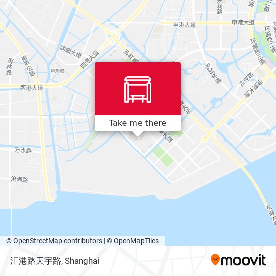汇港路天宇路 map