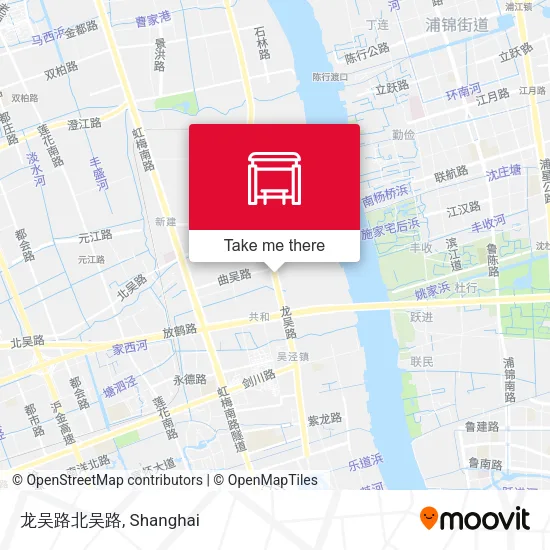 龙吴路北吴路 map