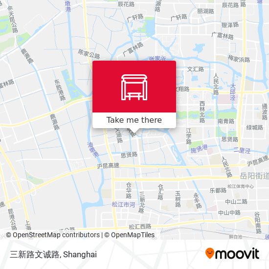 三新路文诚路 map