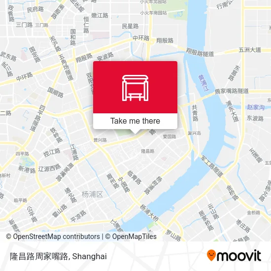 隆昌路周家嘴路 map