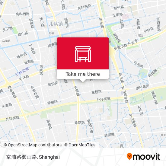 京浦路御山路 map