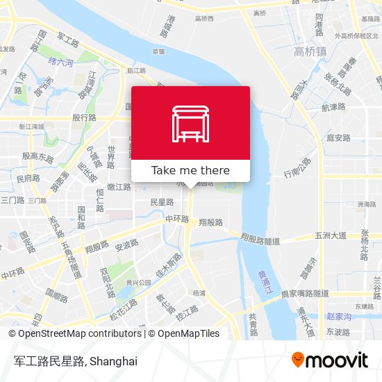 军工路民星路 map