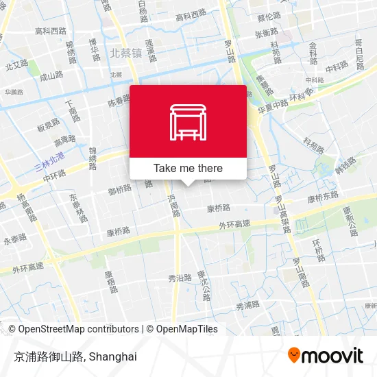 京浦路御山路 map