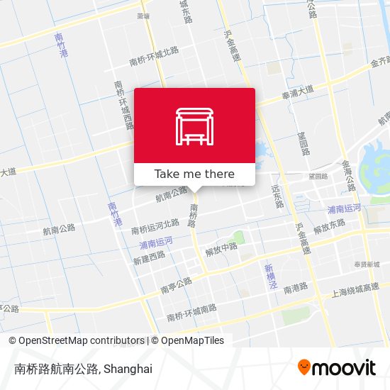 南桥路航南公路 map