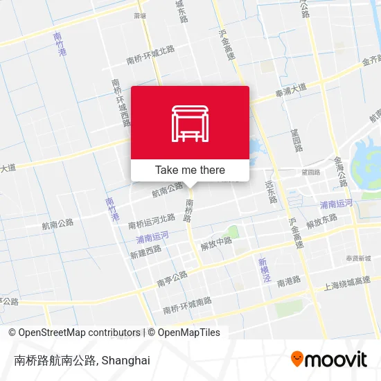 南桥路航南公路 map