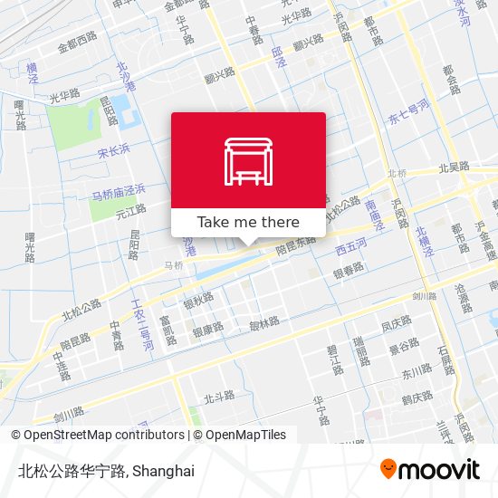 北松公路华宁路 map