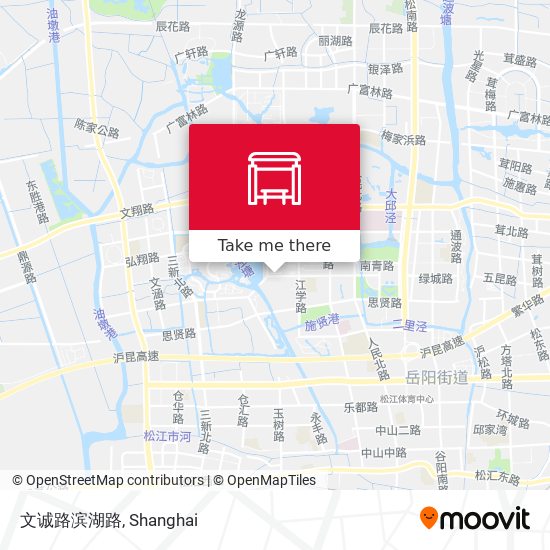 文诚路滨湖路 map