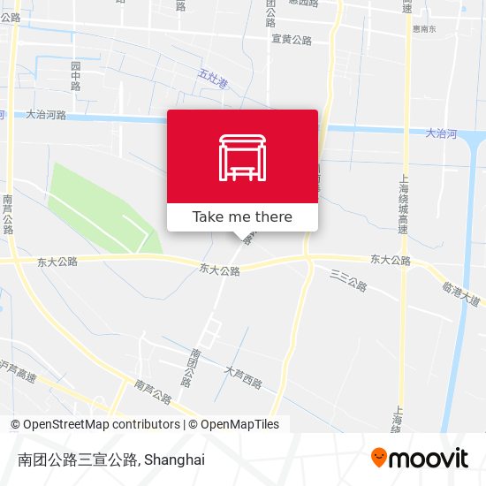 南团公路三宣公路 map