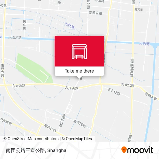 南团公路三宣公路 map