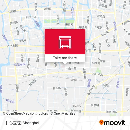 中心医院 map