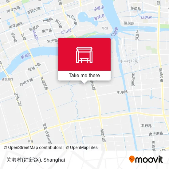 关港村(红新路) map