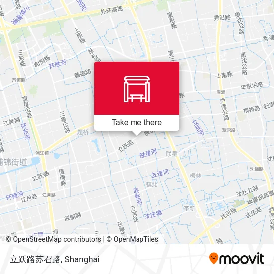 立跃路苏召路 map